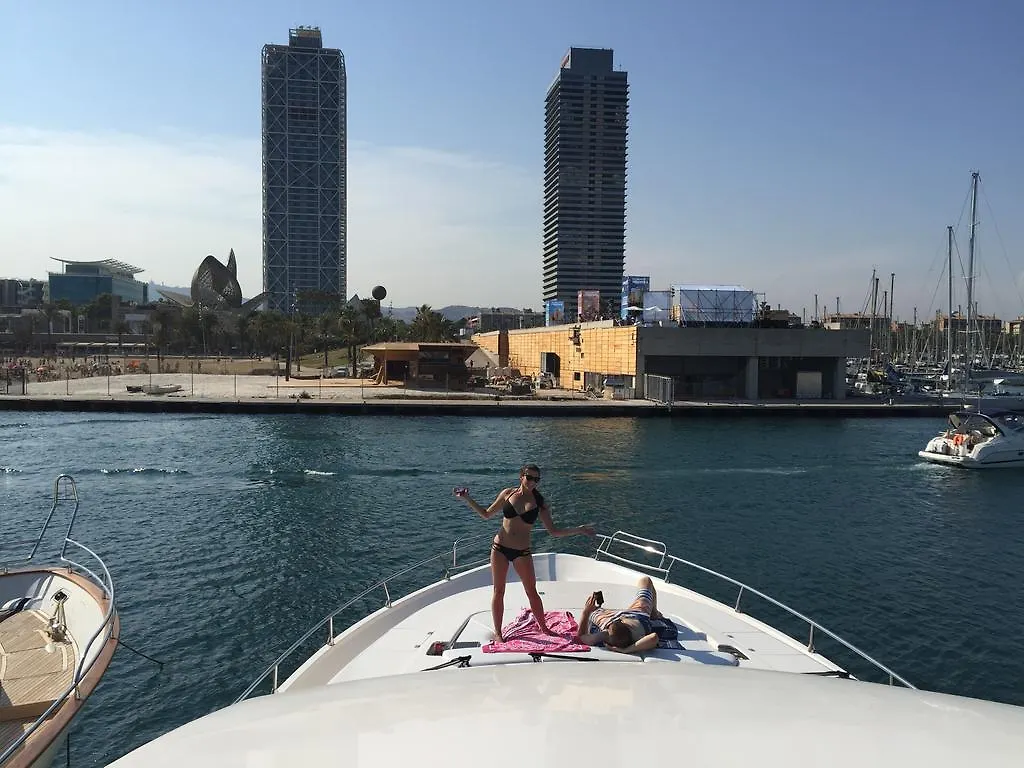Båthotell Motor Yacht Dandy Hotell Barcelona